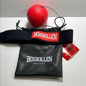 Boxbollen Red Ball with Black Headband
